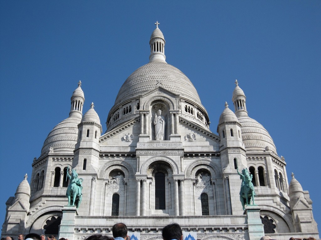 1-4フランス　パリ　サクレクール寺院